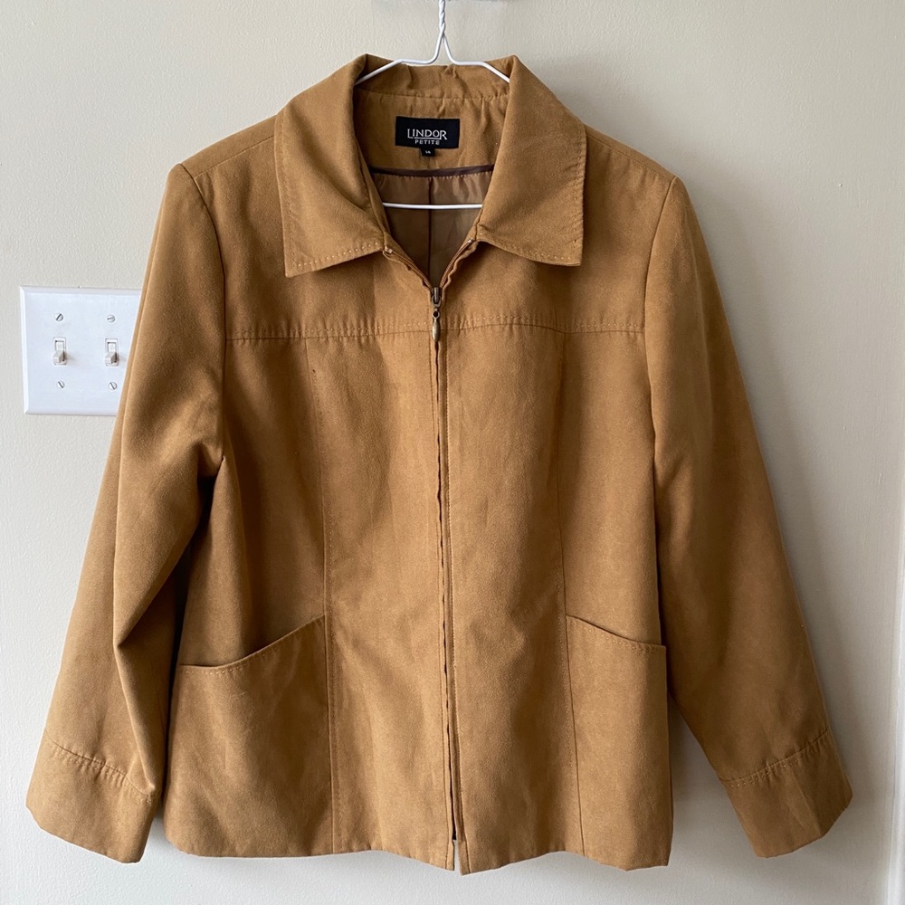 Hey! I'm a Faux Suede Jacket! 🧥